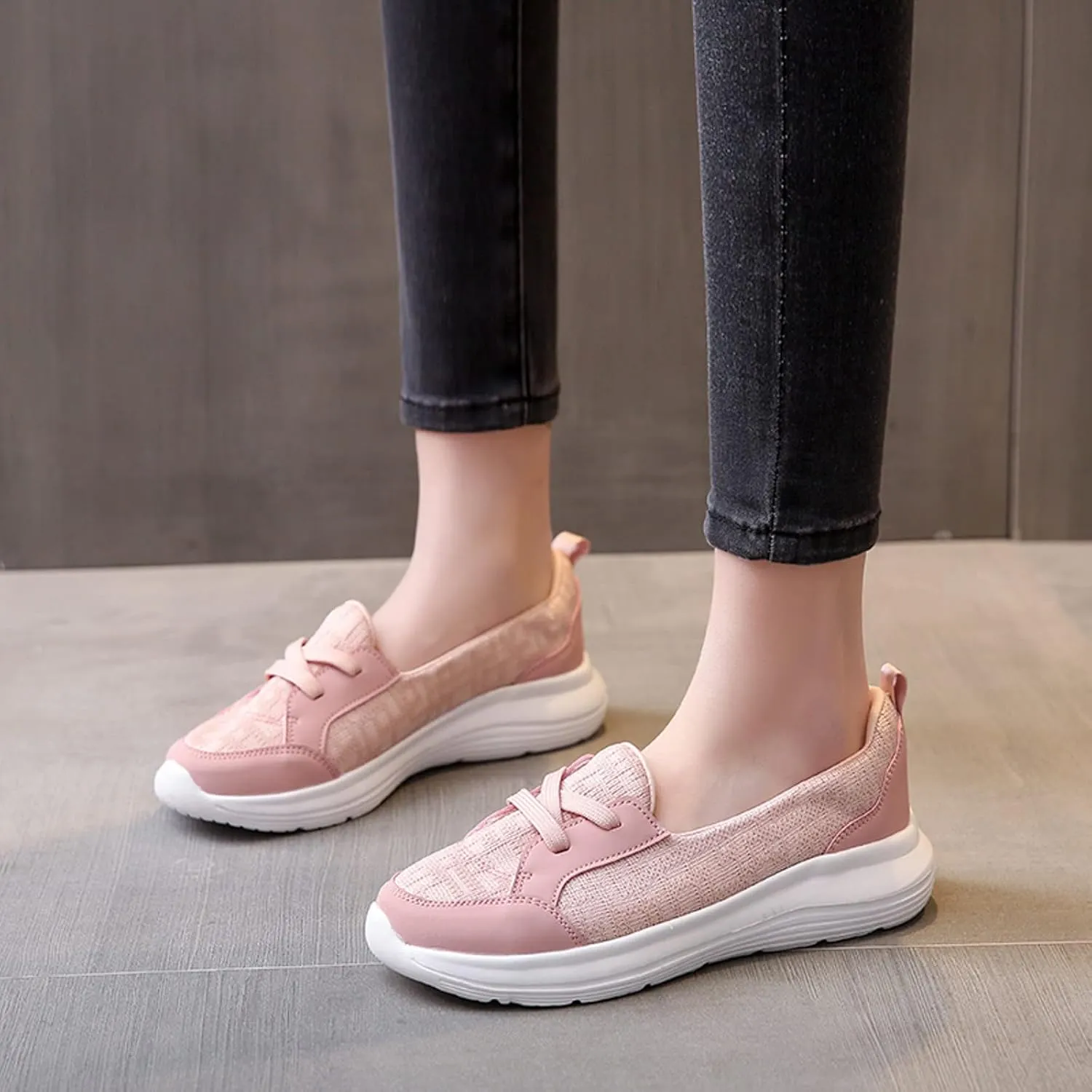 Cathalem Loafers for Women 2024, Orthopedic Breathable Slip on Arch Support Non-Slip Shoes Comfort Loafers Flats Wide Width