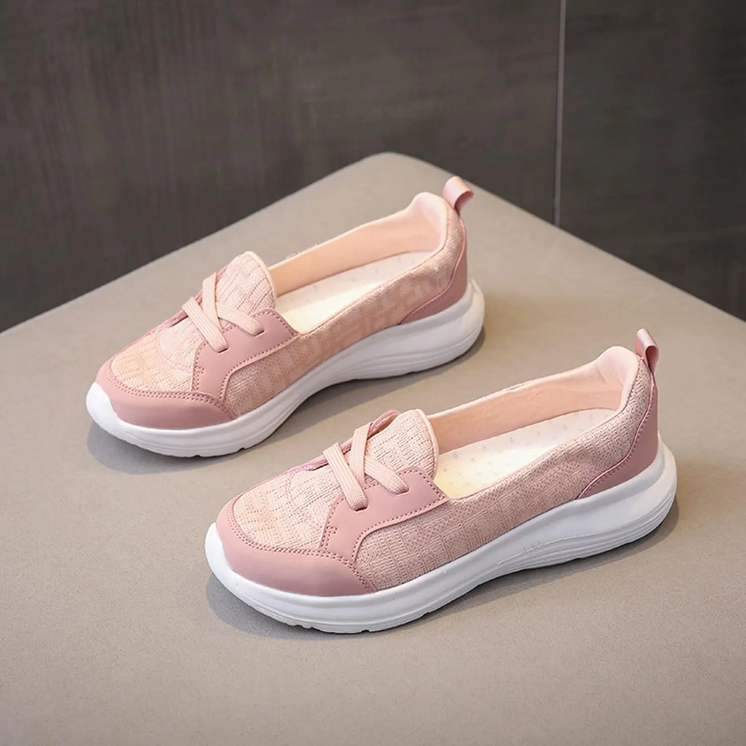 Cathalem Loafers for Women 2024, Orthopedic Breathable Slip on Arch Support Non-Slip Shoes Comfort Loafers Flats Wide Width