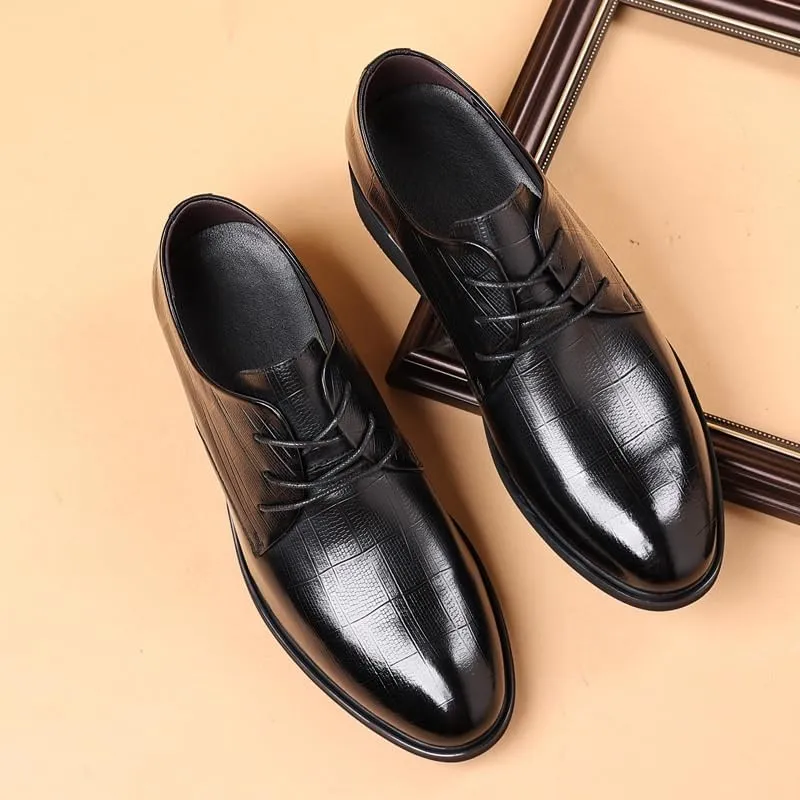 Men's Double Monk Strap Fashion Luxury Slip on Formal Business Shoes Casual Comfortable Oxford Derby Leather Shoes