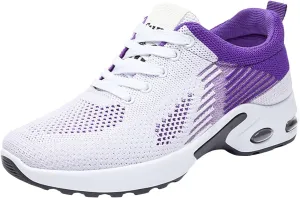 Orthopedic Shoes for Women Running Walking Fashion Strappy Volleyball Shoe Canvas Mesh Knit Low Top Casual Shoes
