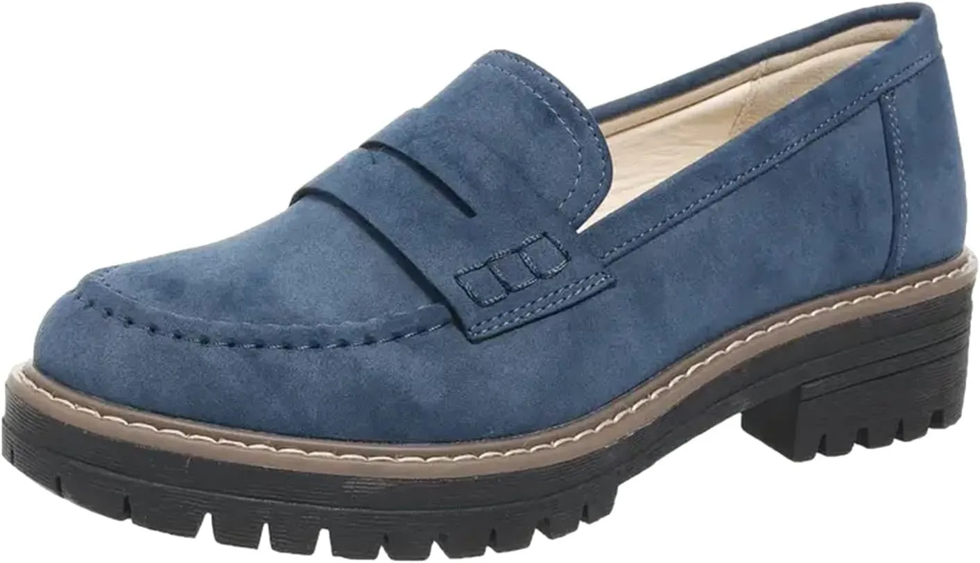 Orthoture-Orthopedic Platform Loafers,Wide Toe Lightweight Casual Comfort Shoes,Slip-On Suitable for All Foot