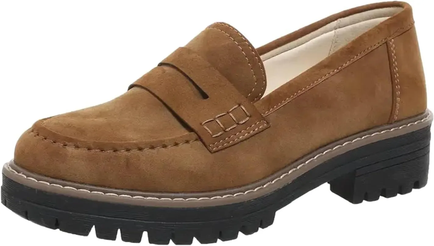 Orthoture-Orthopedic Platform Loafers,Wide Toe Lightweight Casual Comfort Shoes,Slip-On Suitable for All Foot