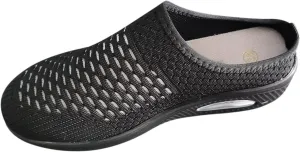 Slip On Sneakers for Women Orthopedic Platform Loafers Breathable Lightweight Running Shoes Summer Open Back Garden Clogs
